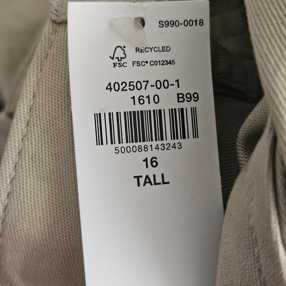 OLD NAVY UNIFORM BOOT CUT STRETCH PANTS WOMEN'S SIZE 16 TALL - Picture 7 of 7